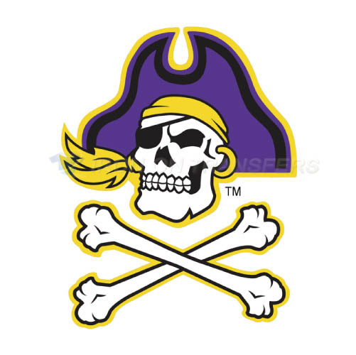 East Carolina Pirates Iron-on Stickers (Heat Transfers)NO.4305